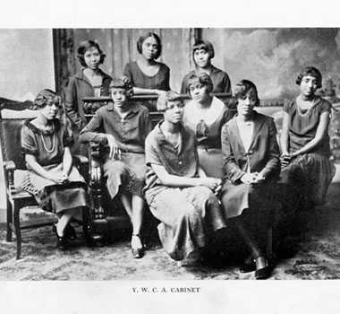 YWCA Cabinet at Knoxville College